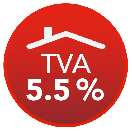 TVA à taux réduit 5,5%